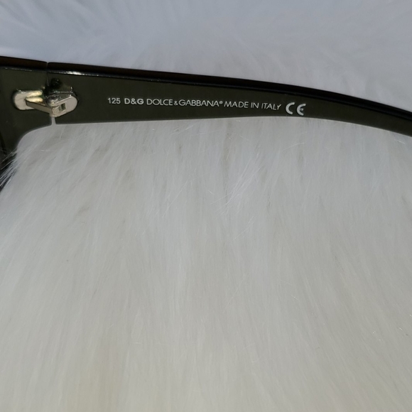 Dolce&Gabbana D&G Vintage Olive Green Sunglasses - Picture 4 of 6